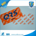 Sticker label printing/safty warranty void sticker